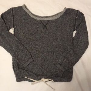Gray aerie sweatshirt top